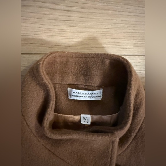 EGO Tan Trench Coat with Black Details - Picture 2 of 10